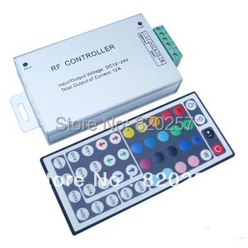 DHL EMS free shipping 10pcs/lot DC12V-24V 3*4A RGB led controller aluminum housing with 44key iR Remote
DHL EMS free shipping 10pcs/lot DC12V-24V 3*4A RGB led controller aluminum housing with 44key iR Remote