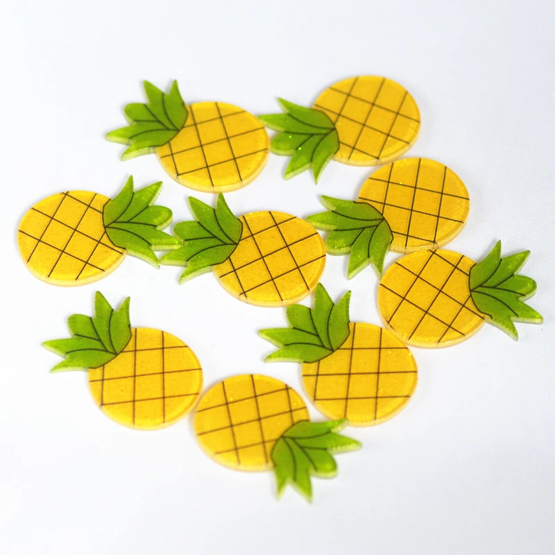 21*30mm Flatback Glitter Pineapple,Fruit Planar Slice,Resin Cabochons,Resin Miniatures,Home D.I.Y Supplies
21*30mm Flatback Glitter Pineapple,Fruit Planar Slice,Resin Cabochons,Resin Miniatures,Home D.I.Y Supplies