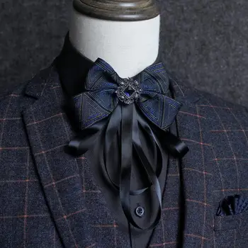 New Men's Neck Tie Big Ribbon Bowknot Rhinestone Bow Tie For Groom Best Man Wedding Shirt Formal Suit Dress Tie
New Men's Neck Tie Big Ribbon Bowknot Rhinestone Bow Tie For Groom Best Man Wedding Shirt Formal Suit Dress Tie