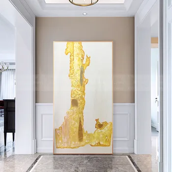 Gold art abstract painting wall art picture for living room home hallway wall decor original acrylic geometric quadro decoration
Gold art abstract painting wall art picture for living room home hallway wall decor original acrylic geometric quadro decoration
