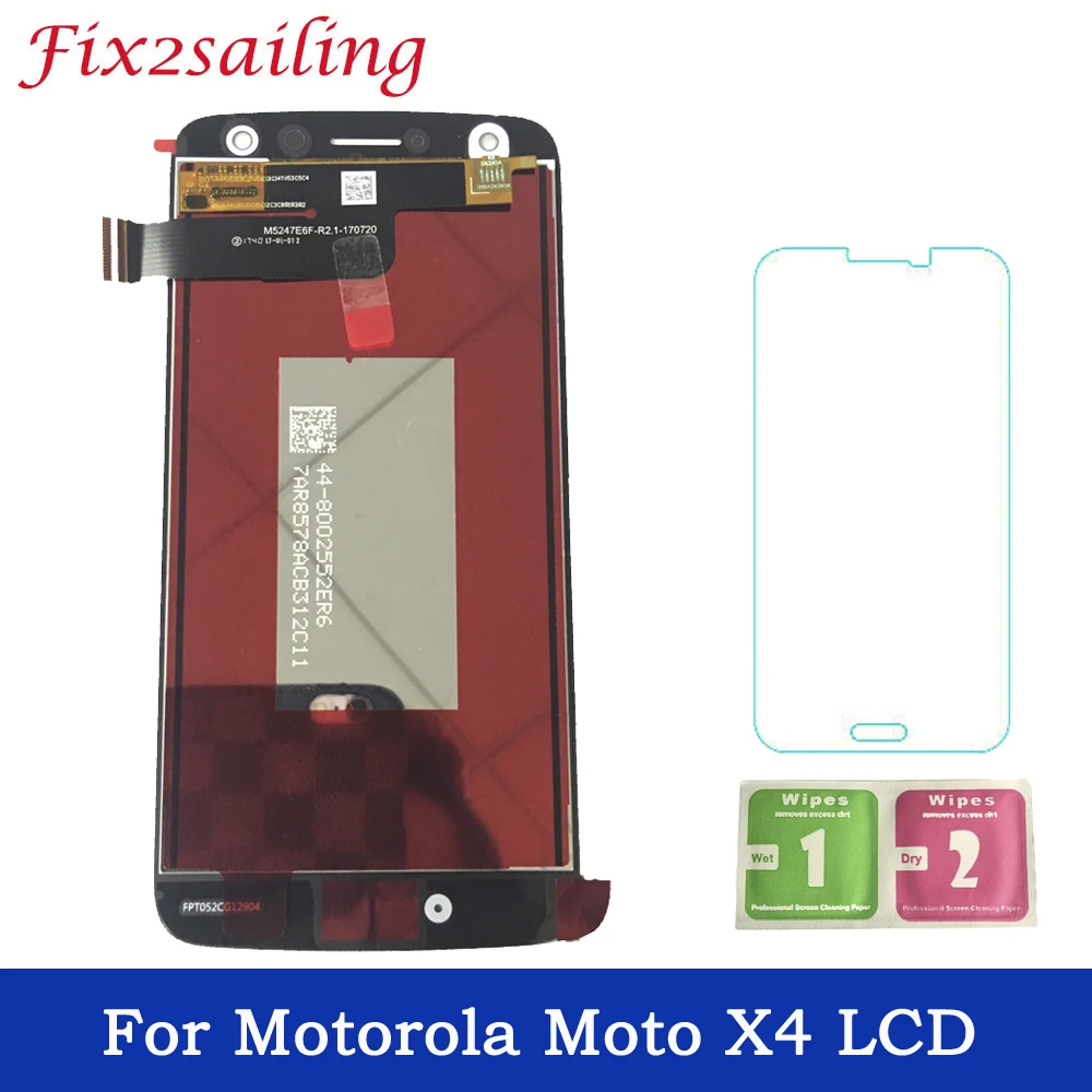Super Amoled LCDS For Motorola Moto X4 LCD Display with Touch Screen Digitizer Assembly Replacement parts for Moto X4 with gift
Super Amoled LCDS For Motorola Moto X4 LCD Display with Touch Screen Digitizer Assembly Replacement parts for Moto X4 with gift