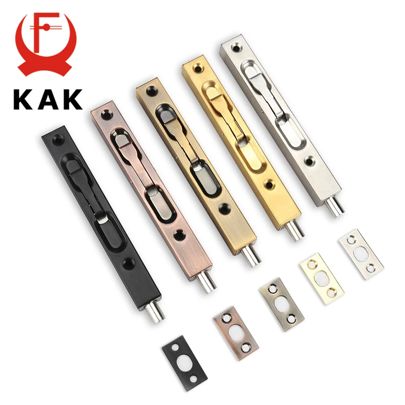 KAK 4/6/8/10 inch Stainless Steel Hidden Door Bolt Security Guard Door Latch Sliding Door Lock Bathroom Bolt Dust Proof Hardware
KAK 4/6/8/10 inch Stainless Steel Hidden Door Bolt Security Guard Door Latch Sliding Door Lock Bathroom Bolt Dust Proof Hardware
