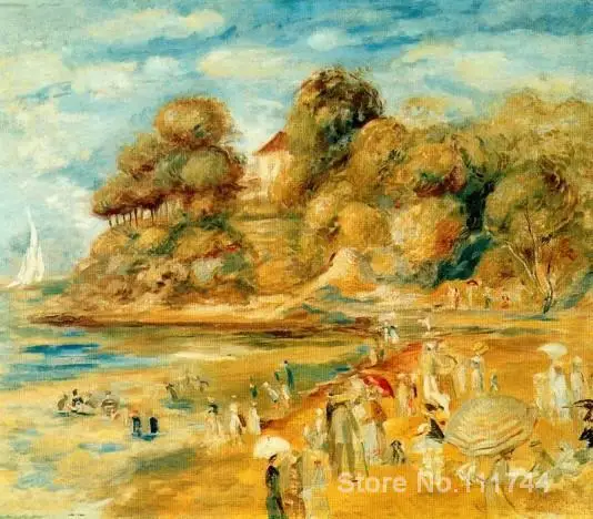 Impressionist landscapes art The Beach at Pornic by Pierre Auguste Renoir paintings Hand painted High quality
Impressionist landscapes art The Beach at Pornic by Pierre Auguste Renoir paintings Hand painted High quality
