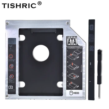 TISHRIC Hot Sale for Notebook CD DVD ODD 2nd HDD Caddy 9.5 12.7mm SATA With LED Indicator For 2.5 SSD Case HDD Enclosure Optibay
TISHRIC Hot Sale for Notebook CD DVD ODD 2nd HDD Caddy 9.5 12.7mm SATA With LED Indicator For 2.5 SSD Case HDD Enclosure Optibay