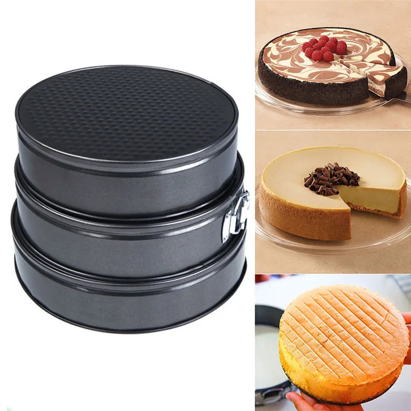 VOGVIGO Non-stick Baking Pan Cake Mold Metal Round Shape Baking molds Cake Buckle Mould Decorating Tools 
VOGVIGO Non-stick Baking Pan Cake Mold Metal Round Shape Baking molds Cake Buckle Mould Decorating Tools