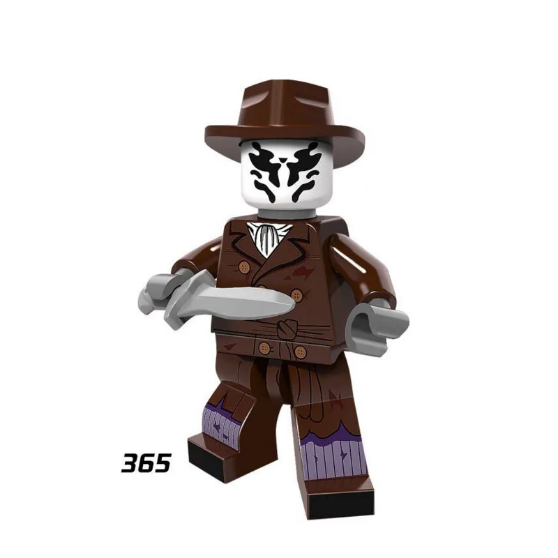 Single Sale Super Heroes Star Wars 365 Rorschach Model Mini Building Blocks Figure Bricks Toy kid gift Compatible Legoed Ninjaed
Single Sale Super Heroes Star Wars 365 Rorschach Model Mini Building Blocks Figure Bricks Toy kid gift Compatible Legoed Ninjaed