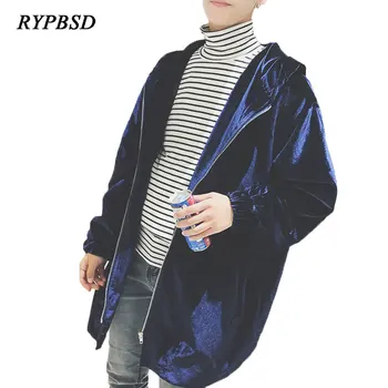 Winter 2018 Fashion Handsome Velour Long Hooded Trench Coat Men Zipper Vintage Oversized Gray Navy Blue Male Trench Overcoat 5XL
Winter 2018 Fashion Handsome Velour Long Hooded Trench Coat Men Zipper Vintage Oversized Gray Navy Blue Male Trench Overcoat 5XL