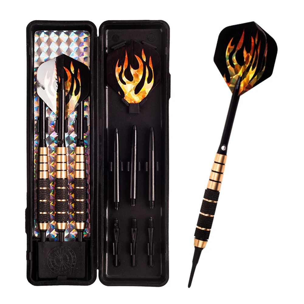 3Pcs 18g Professional Safe Dart Soft Plastic Tip Copper Barrel Aluminum Shaft Competition Training Electronic Dart
3Pcs 18g Professional Safe Dart Soft Plastic Tip Copper Barrel Aluminum Shaft Competition Training Electronic Dart