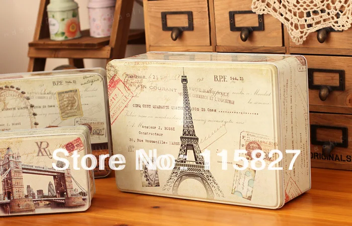 NEW Coming Free Shipping! 3pcs Large size France style metal tin case sweety candy can cookie box Multi-Use Storage container
NEW Coming Free Shipping! 3pcs Large size France style metal tin case sweety candy can cookie box Multi-Use Storage container
