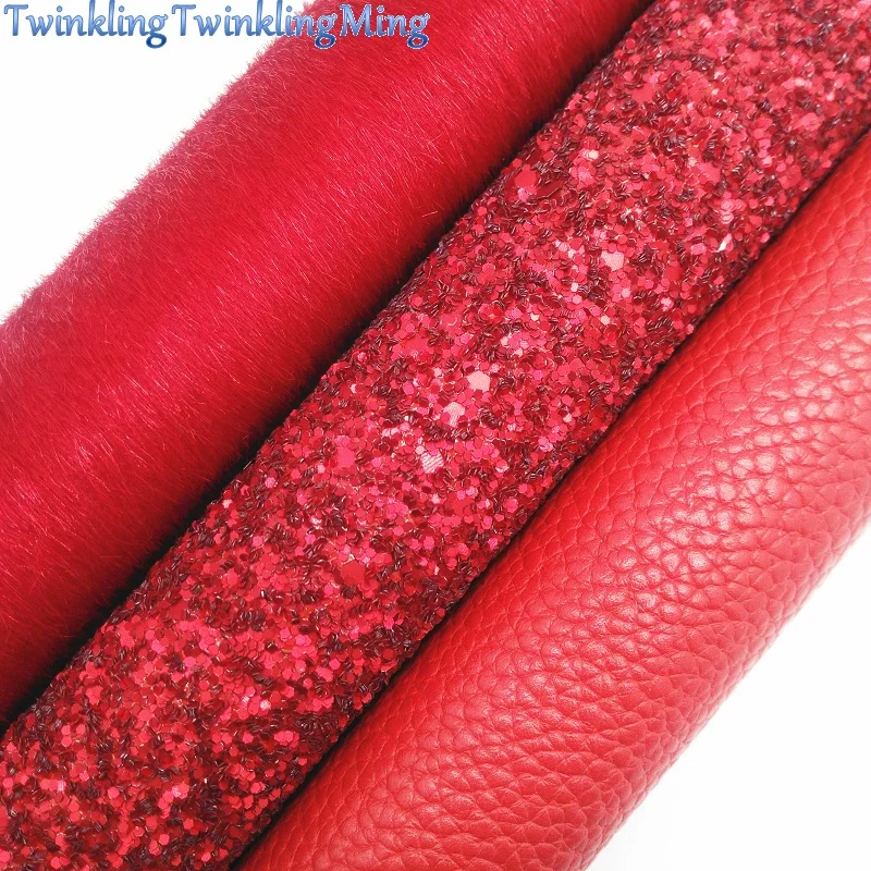 RED Glitter Fabric, Litchi Faux Leather Fabric, Synthetic Leather, Immitation Fur Sheet For Bows A4 8"x11" Twinkling Ming XM123
RED Glitter Fabric, Litchi Faux Leather Fabric, Synthetic Leather, Immitation Fur Sheet For Bows A4 8"x11" Twinkling Ming XM123