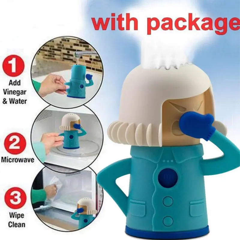 Cute Microwave Cleaner Kitchen Deodorant Tools Fridge Deodoriser Steam Cleaning Tools with Original Box
Cute Microwave Cleaner Kitchen Deodorant Tools Fridge Deodoriser Steam Cleaning Tools with Original Box