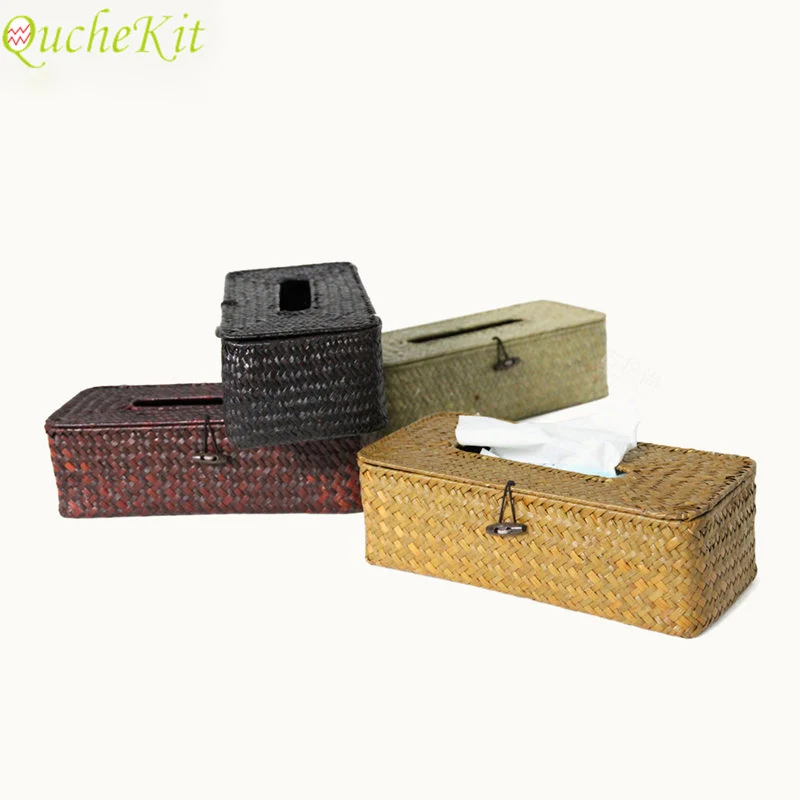 Rattan Tissue Box Cover Rectangular Napkin Case Woven Napkin Paper Container Home Car Napkins Holder Ofiice Home Organizer
Rattan Tissue Box Cover Rectangular Napkin Case Woven Napkin Paper Container Home Car Napkins Holder Ofiice Home Organizer