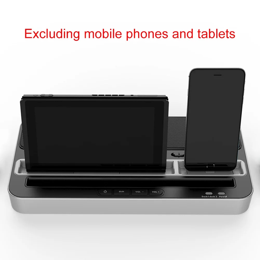 USB Phone Holder Home Type C Smooth Surface Speaker Function Plug And Play Multi Purpose Charging Base Adaptor Audio For Switch
USB Phone Holder Home Type C Smooth Surface Speaker Function Plug And Play Multi Purpose Charging Base Adaptor Audio For Switch