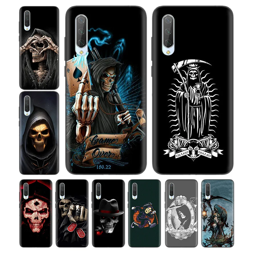 Silicone Case For Xiaomi Redmi Note 7 7A 7S 6 6A 5 K20 Mi A1 A2 8 9T CC9 CC9E Lite Pro F1 Cover Housing Grim Reaper Skull Skelet
Silicone Case For Xiaomi Redmi Note 7 7A 7S 6 6A 5 K20 Mi A1 A2 8 9T CC9 CC9E Lite Pro F1 Cover Housing Grim Reaper Skull Skelet