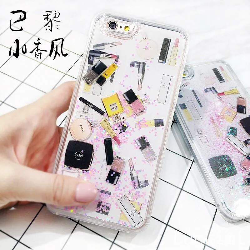 Luxury cosmetics Xiaochunxiang quicksand series iphone X case iPhone6 8 protective cover 7Plus all-inclusive soft edge anti-fall
Luxury cosmetics Xiaochunxiang quicksand series iphone X case iPhone6 8 protective cover 7Plus all-inclusive soft edge anti-fall