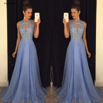 Long Bridesmaid Dresses 2020 Lace Appliques Beaded Sheer Neck Open Back Chiffon Wedding Guest Gowns Maid of Honor Dress Cheap
Long Bridesmaid Dresses 2020 Lace Appliques Beaded Sheer Neck Open Back Chiffon Wedding Guest Gowns Maid of Honor Dress Cheap