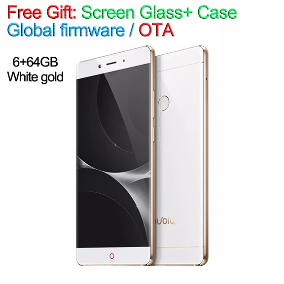 

In Stock Nubia Z11 5.5" Borderless 6G RAM 6G ROM Mobile Phone Snapdragon 820 Octa Core 16.0MP Fingerprint Smartphone 4G Google