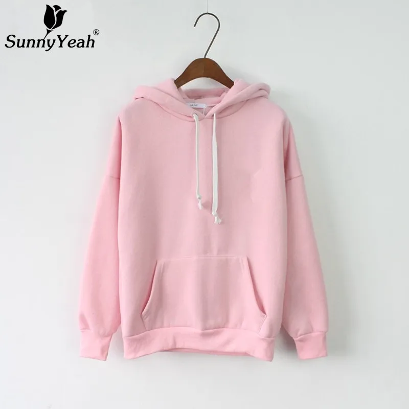 SunnyYeah Women Pink Hoodie Sweatshirt Harajuku 2019 New Long Sleeve Casual Pullovers Winter Hoodies Sweatshirts Sudaderas Mujer
SunnyYeah Women Pink Hoodie Sweatshirt Harajuku 2019 New Long Sleeve Casual Pullovers Winter Hoodies Sweatshirts Sudaderas Mujer
