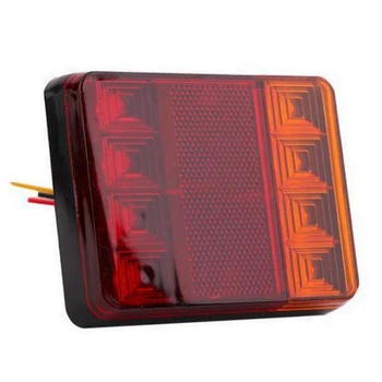 12 V DC 8LED Car Tail Rear Warning Lamps RV Caravans Truck Light 1 Pair For Truck Waterproof Car Assembly Trailer 
12 V DC 8LED Car Tail Rear Warning Lamps RV Caravans Truck Light 1 Pair For Truck Waterproof Car Assembly Trailer