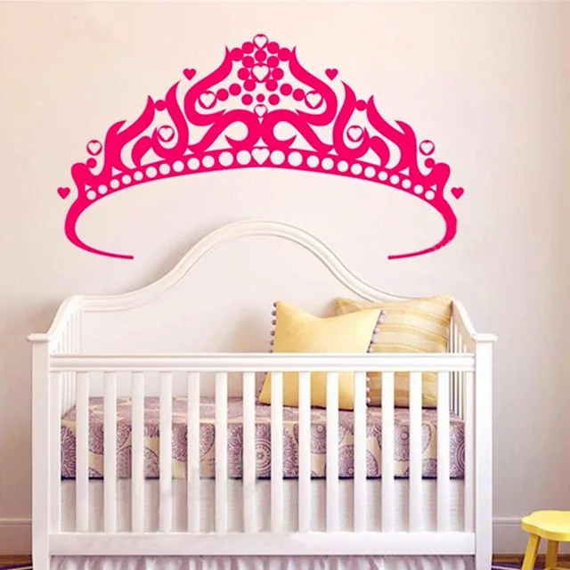 Little Girl Crown Wall Beautiful Wall Mural Vinyl Removable Wall Sticker For Home Kids Room Art Decoration Y-673
Little Girl Crown Wall Beautiful Wall Mural Vinyl Removable Wall Sticker For Home Kids Room Art Decoration Y-673