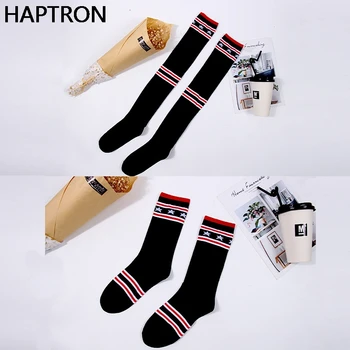 Fashion Striped Knee Socks Women Cotton Thigh High Over The Knee Stockings for Ladies Long Stocking
Fashion Striped Knee Socks Women Cotton Thigh High Over The Knee Stockings for Ladies Long Stocking