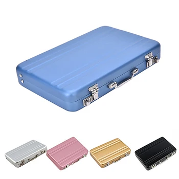 Mini Aluminium Password mini storage box Credit Card Holder Briefcase Business Card Case ID Holders
Mini Aluminium Password mini storage box Credit Card Holder Briefcase Business Card Case ID Holders