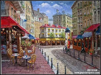 Hand Painted Canvas Knife Oil Painting for Wall Art Decor French Coffee Place Street Paris France Cityscape Art
Hand Painted Canvas Knife Oil Painting for Wall Art Decor French Coffee Place Street Paris France Cityscape Art