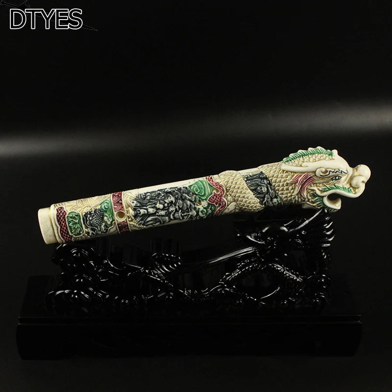 Beautiful Resin Katana Tsuka for Japanese Samurai Sword Customization Fittings White Dragon Head Katana Handle
Beautiful Resin Katana Tsuka for Japanese Samurai Sword Customization Fittings White Dragon Head Katana Handle