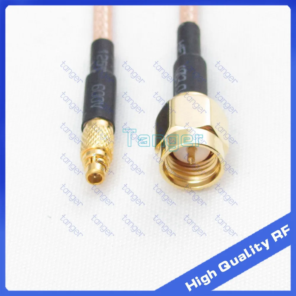 Tanger RF straight connector MMCX male plug to SMA male plug with 20cm 8in RG316 RG-316 RF Coaxial Pigtail Jumper Low Loss cable
Tanger RF straight connector MMCX male plug to SMA male plug with 20cm 8in RG316 RG-316 RF Coaxial Pigtail Jumper Low Loss cable