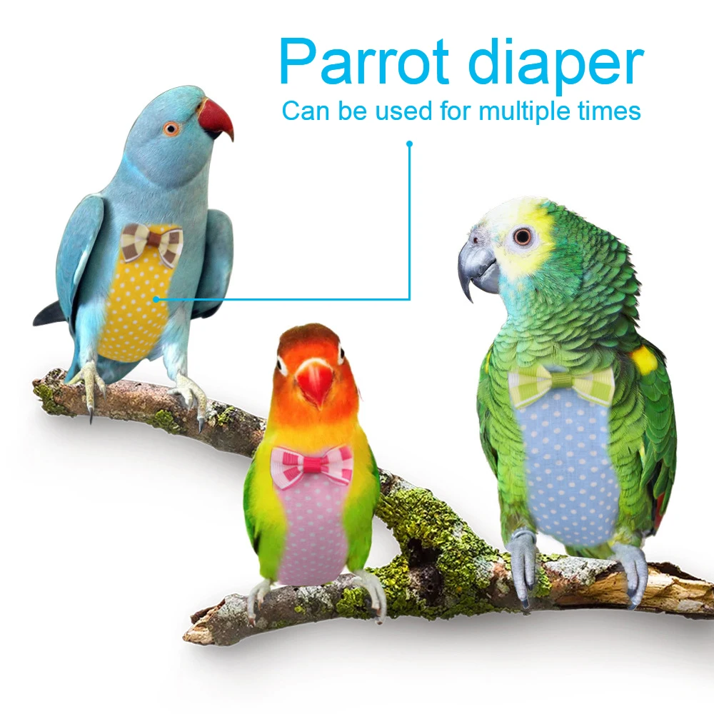Pet Bird Diaper,Breathable Cloth Nappies Washable Inner Pocket Flight Parrot Cover Reusable Clean And Hygienic-(S/M)
Pet Bird Diaper,Breathable Cloth Nappies Washable Inner Pocket Flight Parrot Cover Reusable Clean And Hygienic-(S/M)