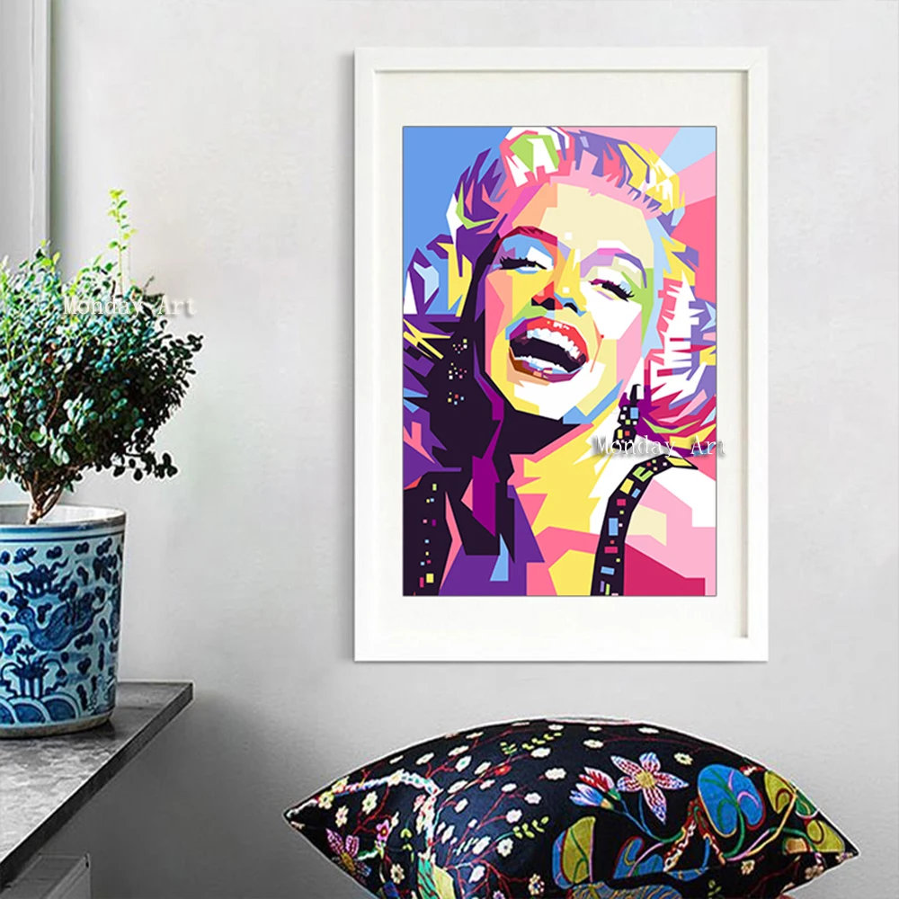 Colorful-Marilyn-Monroe-Canvas-Painting-Portrait-Abstract-Posters-and-Prints-Canvas-Wall-Art-Pictures-for-Living1