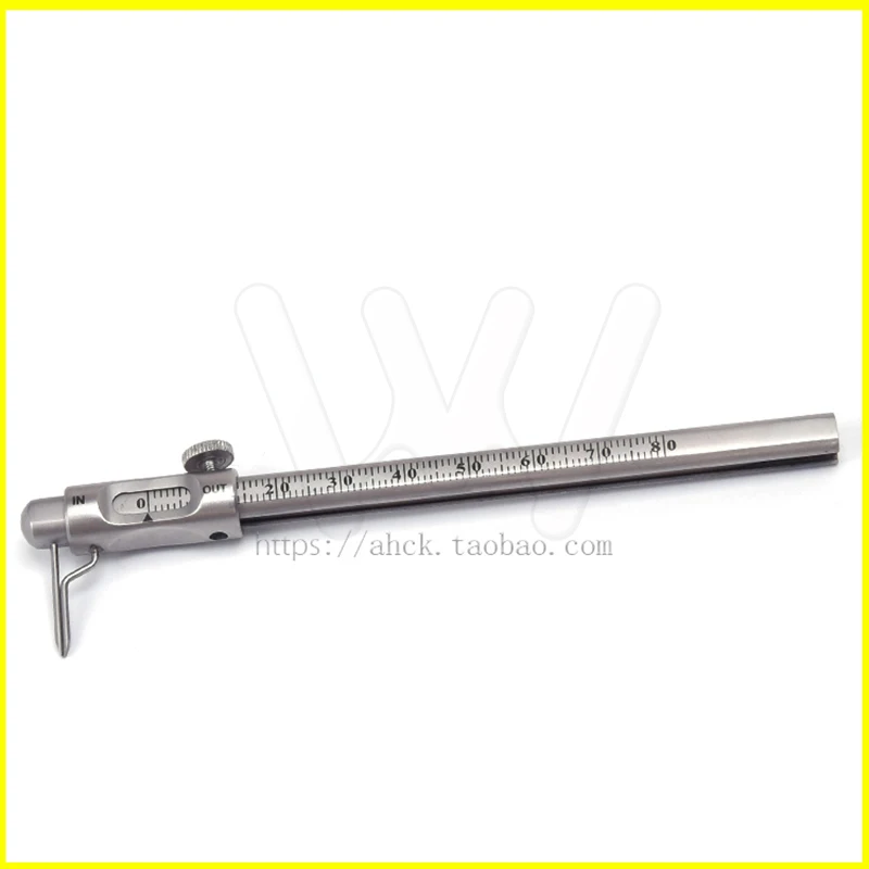 Vernier caliper with positioning pen type planting caliper vertical planting caliper high depth measuring ruler (4)
