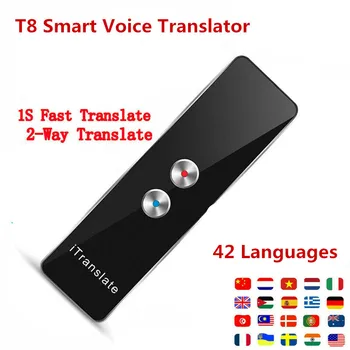 T8 Smart Voice Translator Portable Bluetooth Intelligent Voice Translator Instant Real Time 42 Languages Translation 3E10
T8 Smart Voice Translator Portable Bluetooth Intelligent Voice Translator Instant Real Time 42 Languages Translation 3E10