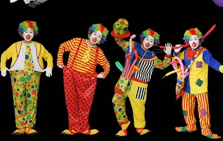 High quality Halloween Funny Clown Costumes Christmas Adult Woman Man Magician Costume Cosplay Party Dress Clown Clothes Suit
High quality Halloween Funny Clown Costumes Christmas Adult Woman Man Magician Costume Cosplay Party Dress Clown Clothes Suit