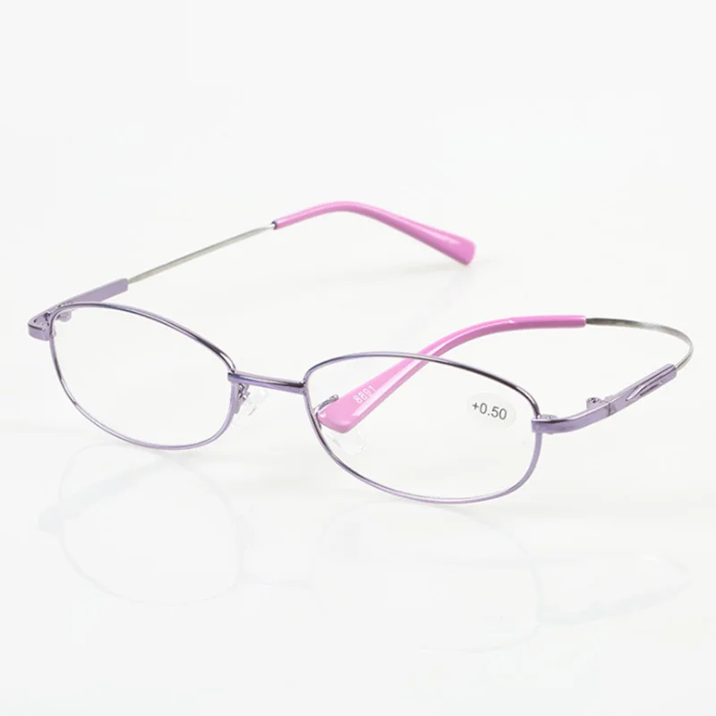 Women's quality reading glasses ultra-light metal full-frame reading glasses casual fashion reading glasses diopter 0.75-3.0
Women's quality reading glasses ultra-light metal full-frame reading glasses casual fashion reading glasses diopter 0.75-3.0