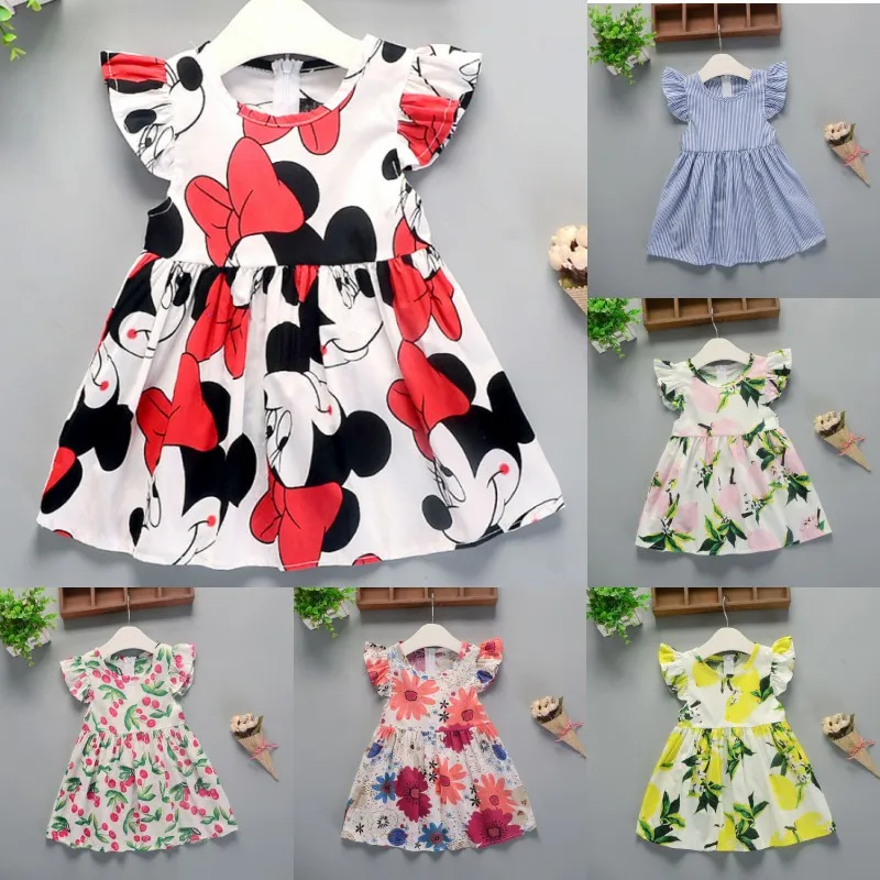 Baby Girl Clothes 2019 Summer Girl Short Sleeve Dress Minnie Floral Dress Wedding Birthday Party Dress Beach Dress Costume
Baby Girl Clothes 2019 Summer Girl Short Sleeve Dress Minnie Floral Dress Wedding Birthday Party Dress Beach Dress Costume