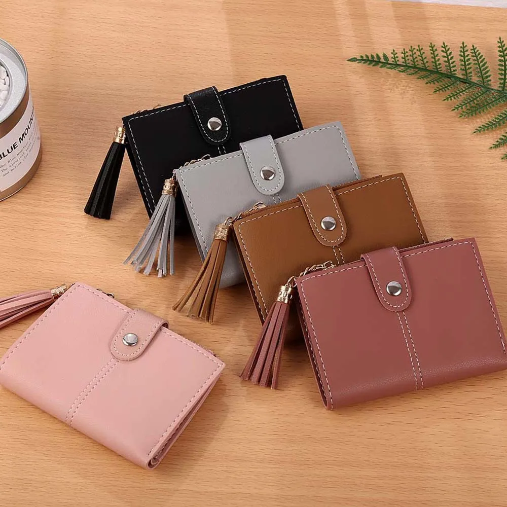 Top Quality Cute Women PU Simple Short Wallet Tassel Coin Purse Card Holders Handbag European minimalist design x# dropship #0
Top Quality Cute Women PU Simple Short Wallet Tassel Coin Purse Card Holders Handbag European minimalist design x# dropship #0