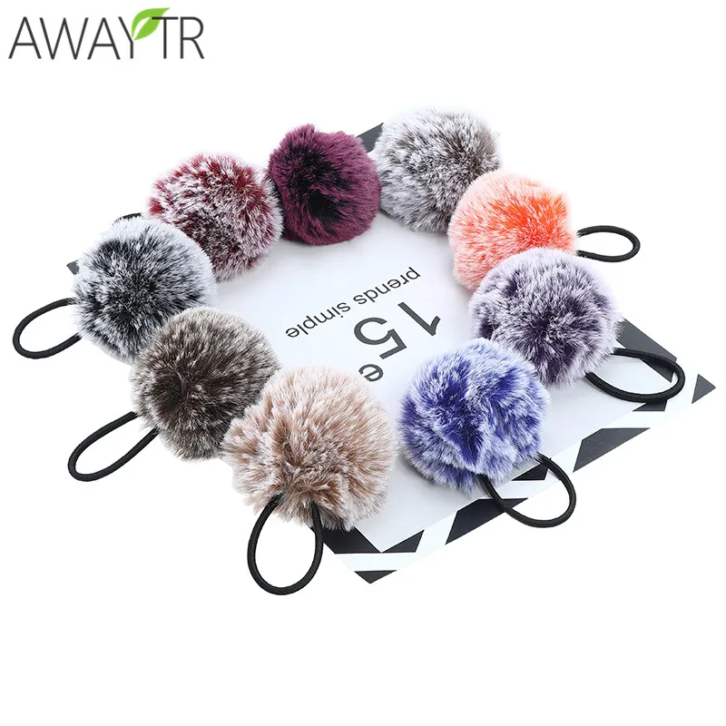 2pc/Lot 2.4 Inch Mink Ball Rubber Headbands Hair Rope Solid Color Pompon Gum Rubber Elastic Hair Bands for Kids Girls Headwear
2pc/Lot 2.4 Inch Mink Ball Rubber Headbands Hair Rope Solid Color Pompon Gum Rubber Elastic Hair Bands for Kids Girls Headwear