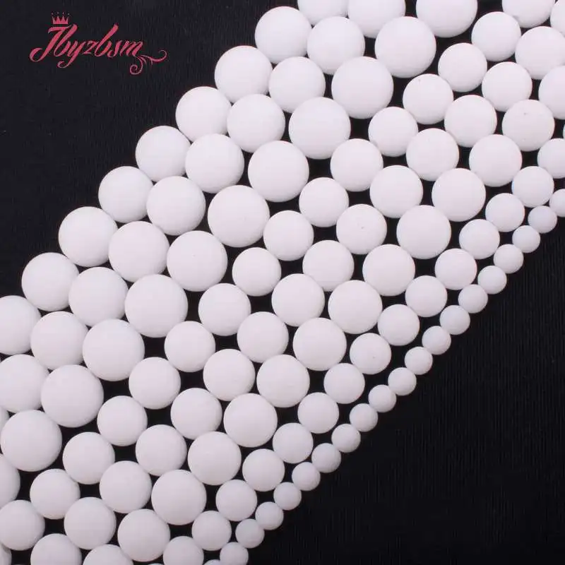 6,8,10mm Frost Matte Round Beads Ball White Jades Stone Beads For DIY Necklace Bracelats Earring Jewelry Making 15"Free Shipping
6,8,10mm Frost Matte Round Beads Ball White Jades Stone Beads For DIY Necklace Bracelats Earring Jewelry Making 15"Free Shipping