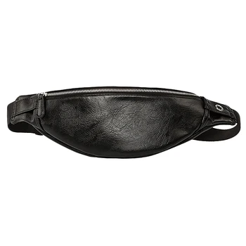 Luxury Leather Fanny Pack Men Waist Bag Fashion Adjustable Belt Bag Male Heuptas Bum Banana Bag Banana Sac
Luxury Leather Fanny Pack Men Waist Bag Fashion Adjustable Belt Bag Male Heuptas Bum Banana Bag Banana Sac