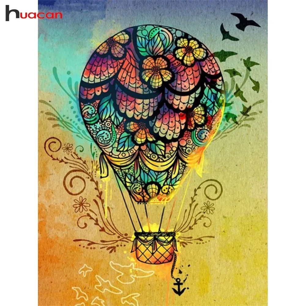 HUACAN 5D DIY Diamond Painting Cartoon Full Square/Round Drill Decoration Home Mosaic Diamond Embroidery Hot Air Balloon
HUACAN 5D DIY Diamond Painting Cartoon Full Square/Round Drill Decoration Home Mosaic Diamond Embroidery Hot Air Balloon