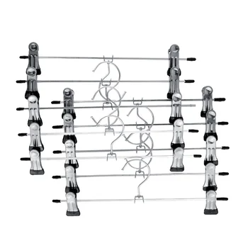 New Quality 10x Stainless Steel Hanger Stand Clip Hanger Pants Skirt Kid Clothes Adjustable Grip Home Office Storage Organizer
New Quality 10x Stainless Steel Hanger Stand Clip Hanger Pants Skirt Kid Clothes Adjustable Grip Home Office Storage Organizer