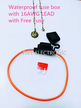 Free shipM#AUTO FUSE BOX With 10AWG/12AWG/14AWG/16AWG/18AWG Cable with a Free FUSE.Medium Car refit waterproof blade FUSE HOLDER
Free shipM#AUTO FUSE BOX With 10AWG/12AWG/14AWG/16AWG/18AWG Cable with a Free FUSE.Medium Car refit waterproof blade FUSE HOLDER