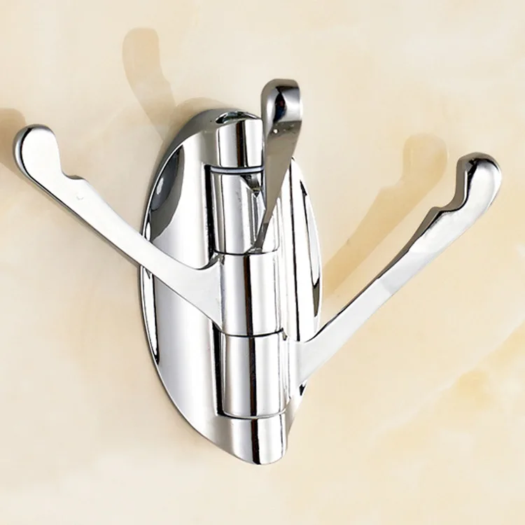 Robe Hook Zinc Alloy Wall Hook Modern Bathroom Revolve Towel Bar Cloth Coat Hooks Chrome Three Tiers Bathroom Accessories
Robe Hook Zinc Alloy Wall Hook Modern Bathroom Revolve Towel Bar Cloth Coat Hooks Chrome Three Tiers Bathroom Accessories