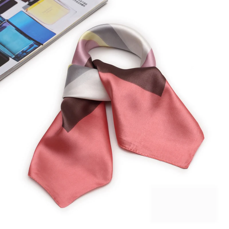 2019 Brand New High Quality Women's Fashion Striped Scarf Formal Business Meeting Dress Flight Attendant Scarf for Women
2019 Brand New High Quality Women's Fashion Striped Scarf Formal Business Meeting Dress Flight Attendant Scarf for Women