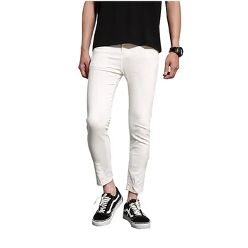 Jeans Men 2020 Summer Solid color jeans Tide brand Slim feet pants Korean version of Men's Light color Wild pants Size 28-36
Jeans Men 2020 Summer Solid color jeans Tide brand Slim feet pants Korean version of Men's Light color Wild pants Size 28-36