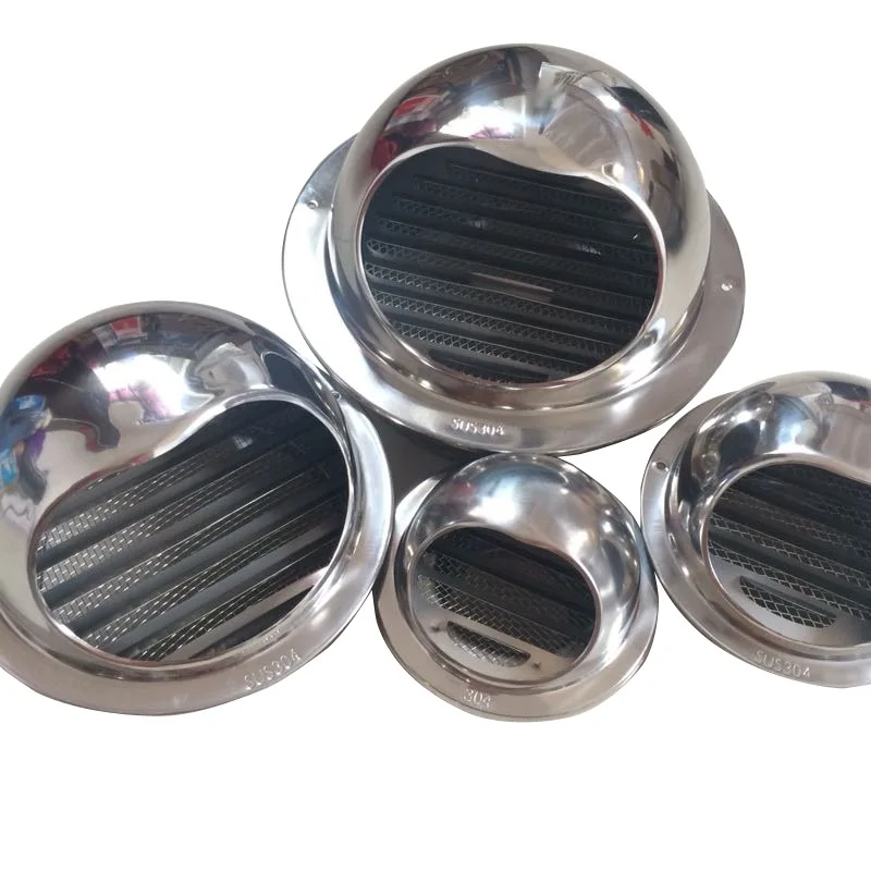 Premintehdw 200MM 304# Stainless Steel Wall Air Vent Bull Nose Bathroom Extractor Outlet Grille Louvres High Polish
Premintehdw 200MM 304# Stainless Steel Wall Air Vent Bull Nose Bathroom Extractor Outlet Grille Louvres High Polish