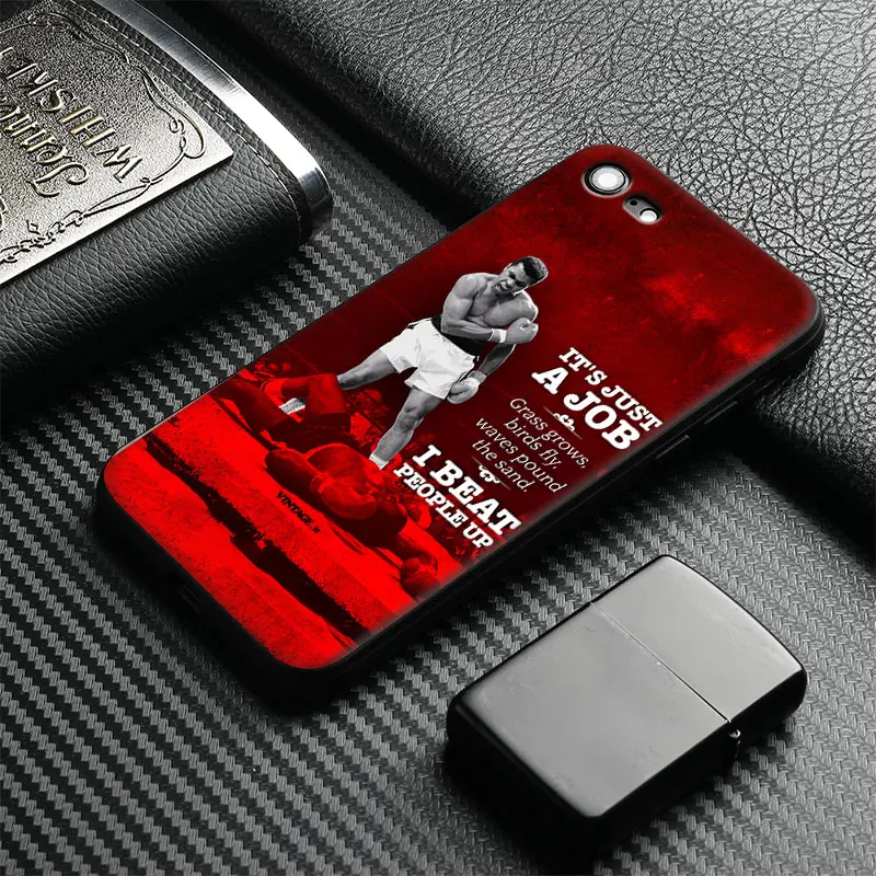 Muhammad Ali Boxing Coque Tpu Soft Silicone Phone Case Cover Shell For Apple IPhone 5 5s SE 6 6s 7 8 Plus X 10
Muhammad Ali Boxing Coque Tpu Soft Silicone Phone Case Cover Shell For Apple IPhone 5 5s SE 6 6s 7 8 Plus X 10