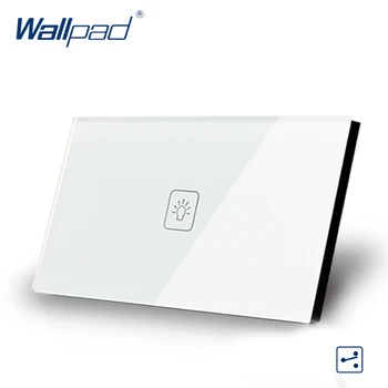 1 Gang 2 Way, 3 Way White AU US Wallpad Crystal Electric Touch Wall Switch, 118*72mm Two Places Control Switch , Free Shipping 
1 Gang 2 Way, 3 Way White AU US Wallpad Crystal Electric Touch Wall Switch, 118*72mm Two Places Control Switch , Free Shipping