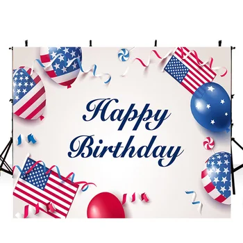 July 4th Happy birthday photo backdrops American flag birthday photo booth props birthday Independence Day background
July 4th Happy birthday photo backdrops American flag birthday photo booth props birthday Independence Day background